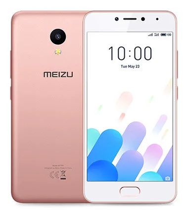 Лот: 10623973. Фото: 1. Meizu M5c 2/16Gb Pink M710H. Силиконовый... Смартфоны