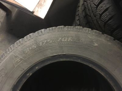 Лот: 12446665. Фото: 1. Шины 4шт Goodyear 175/70/13. Шины