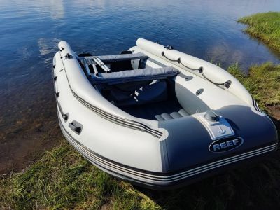 Лот: 17931807. Фото: 1. Лодка пвх Reef 390 FНД тритон. Лодки и катера