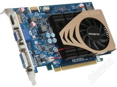 Лот: 1734642. Фото: 1. Видеокарта HDMI GIGABYTE GeForce... Видеокарты