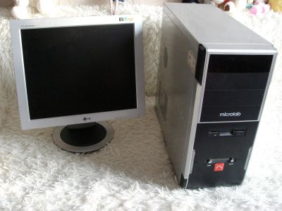 Лот: 16912816. Фото: 1. AMD 4400+,2Gb,80Gb,+ монитор. Компьютеры в сборе