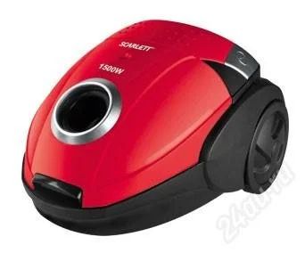 Лот: 2648174. Фото: 1. Пылесос Scarlett SC-080 красный... Пылесосы, паровые швабры
