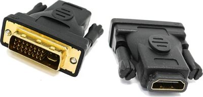 Лот: 7554358. Фото: 1. Переходник HDMI (f) -DVI (M). Шлейфы, кабели, переходники