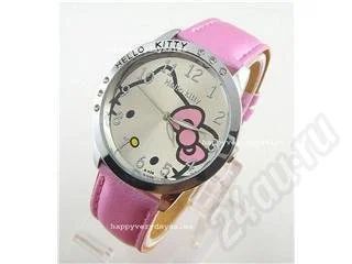 Лот: 380623. Фото: 1. Розовые часы Hello kitty. Красноярск