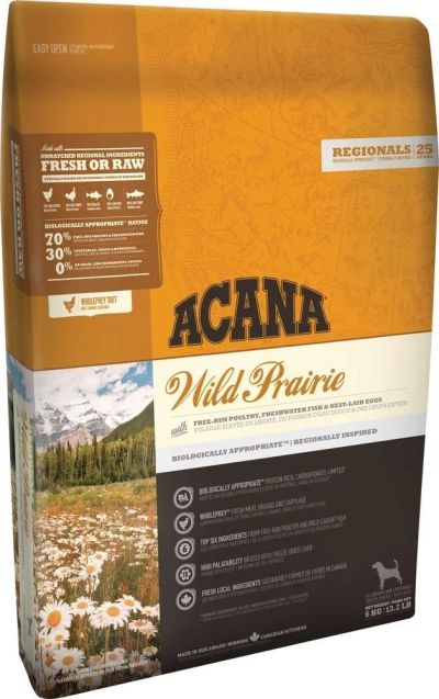 Лот: 11983956. Фото: 1. Сухой корм Acana Wild Prairie... Корма