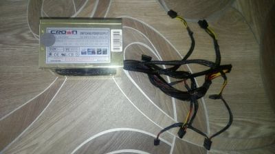 Лот: 13903977. Фото: 1. Блок питания 450 Ватт CROWN CM-PS450. Корпуса, блоки питания