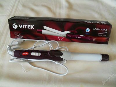 Лот: 1596268. Фото: 1. Плойка Электрощипцы Vitek!!. Укладка и стрижка волос, бритьё, эпиляция