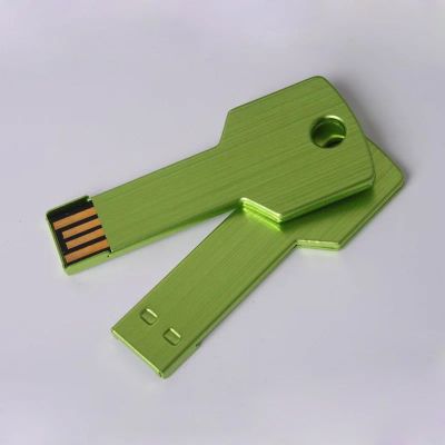 Лот: 3542684. Фото: 1. USB флешка - ключ металлическая... USB-флеш карты