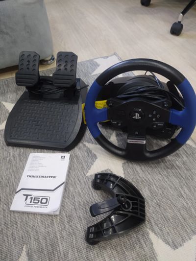Лот: 16944258. Фото: 1. Игровой руль Thrustmaster Т150. Рули, джойстики
