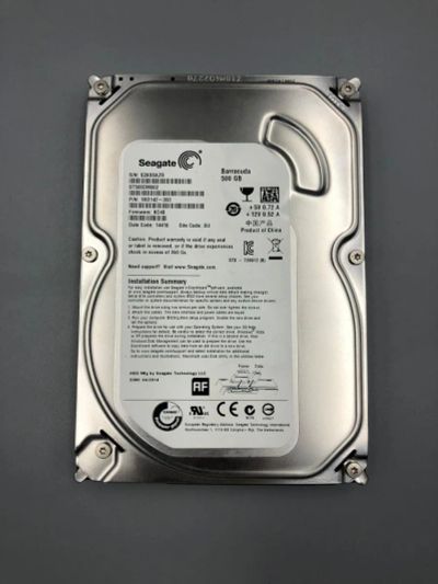 Лот: 19372962. Фото: 1. 3.5 HDD SATA 500Gb Seagate S2ASSAZR. Жёсткие диски (HDD)