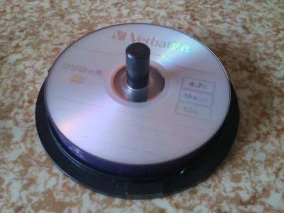 Лот: 4232089. Фото: 1. Диски болванки Verbatim DVD+R... CD, DVD, BluRay