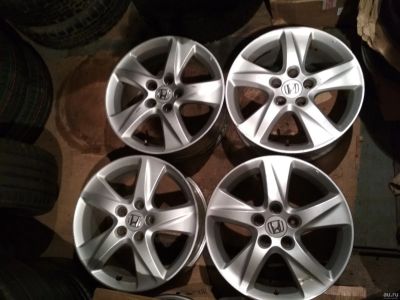 Лот: 13508488. Фото: 1. Диски Honda 7.5*17 5*114.3 et55... Диски