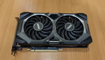 Лот: 21088693. Фото: 1. Видеокарта MSI AMD Radeon RX 5700... Видеокарты