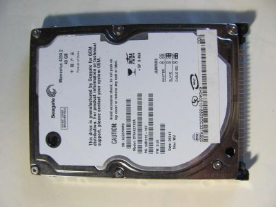 Лот: 4583836. Фото: 1. Seagate Momentus 40Gb IDE. Жёсткие диски (HDD)