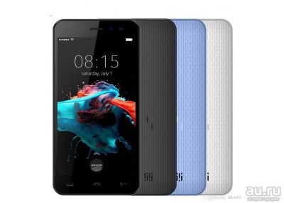 Лот: 8371241. Фото: 1. Смартфон HomTom HT16 черный 5... Смартфоны