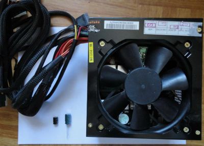 Лот: 4422692. Фото: 1. Неисправный! блок питания Thermaltake... Корпуса, блоки питания