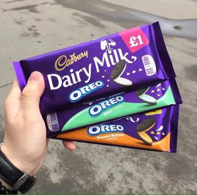 Лот: 9816114. Фото: 1. Cadbury Dairy Milk Oreo. Шоколад, конфеты