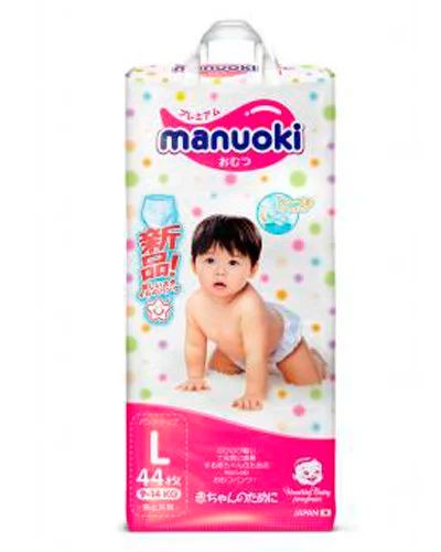 Лот: 14392424. Фото: 1. Трусики "Manuoki" L (9-14 кг... Детская гигиена