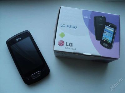 Лот: 1833917. Фото: 1. LG P500 Optimus One. Смартфоны