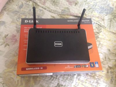 Лот: 7857631. Фото: 1. Wifi Роутер D-Link DIR 615. Маршрутизаторы (роутеры)