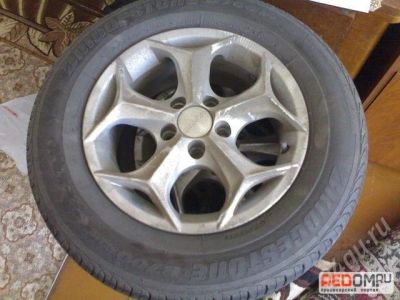Лот: 315174. Фото: 1. литье с летней резиной на 14". Шины