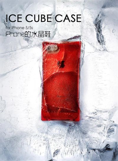 Лот: 5436294. Фото: 1. Чехол для iPhone 5 5s Ice Cube... Чехлы, бамперы