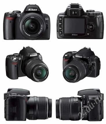 Лот: 1306570. Фото: 1. Nikon D40 + Бонусы. Цифровые зеркальные