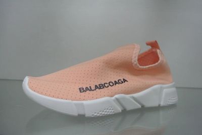 Лот: 12195523. Фото: 1. Кроссовки женские розовые Balabcoaga... Кеды, кроссовки, слипоны