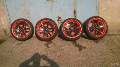 Лот: 8203893. Фото: 1. Диски с резиной Sakura wheels... Шины на дисках