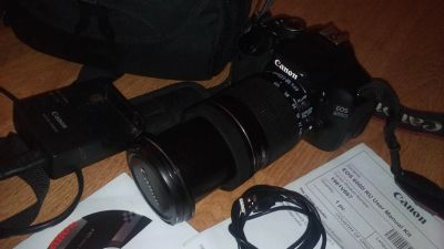 Лот: 6463937. Фото: 1. фотоаппарат Canon eos 600d. Цифровые зеркальные