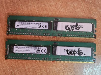 Лот: 20756708. Фото: 1. DDR 4 - 16гб серверная память... Оперативная память