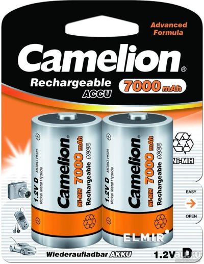 Лот: 13487449. Фото: 1. Ак P20 D (7000mAh) Ni-MN BL2 Camelion. Батарейки, аккумуляторы, элементы питания