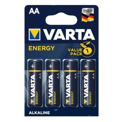 Лот: 21515119. Фото: 1. Батарейка AA Varta Energy LR6... Батарейки, аккумуляторы, элементы питания