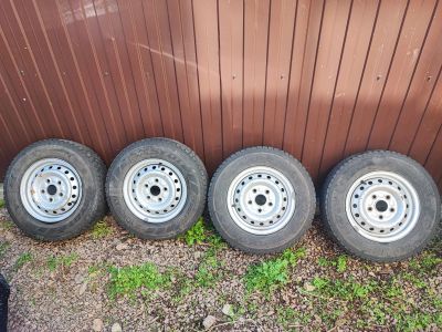 Лот: 20337411. Фото: 1. Четыре колеса на Toyota в сборе... Шины на дисках