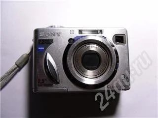 Лот: 242586. Фото: 1. Фотоаппарат Sony Cyber-shot DSC-W7. Цифровые компактные