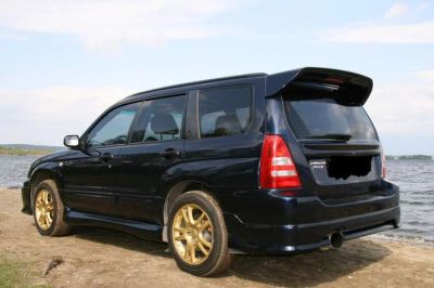 Лот: 4846449. Фото: 1. Задняя накладка Syms на subaru... Детали тюнинга