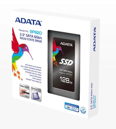 Лот: 6746200. Фото: 1. Винчестер SSD SATA-III 128GB A-Data... SSD-накопители