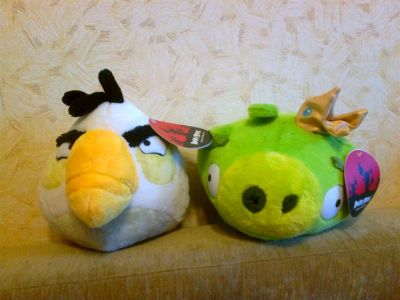 Лот: 3920407. Фото: 1. Angry birds Энгри бердс. Мягкие