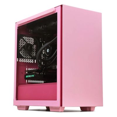 Лот: 24524953. Фото: 1. Игровой компьютер Robotcomp Розовая... Компьютеры в сборе