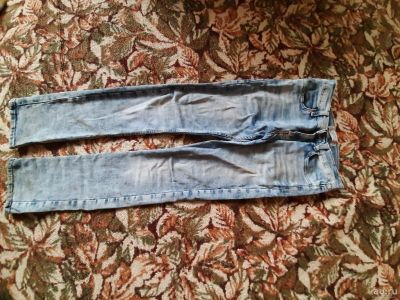 Лот: 17530729. Фото: 1. Джинсы skinny 158 см. Брюки, шорты, джинсы