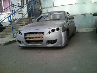 Лот: 3496775. Фото: 1. Я-робот передний бампер ВАЗ-2110... Кузов