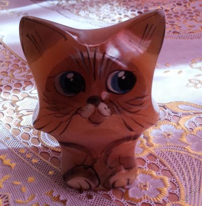 Лот: 5652465. Фото: 1. Статуэтка Котенок. Фигурки, статуэтки