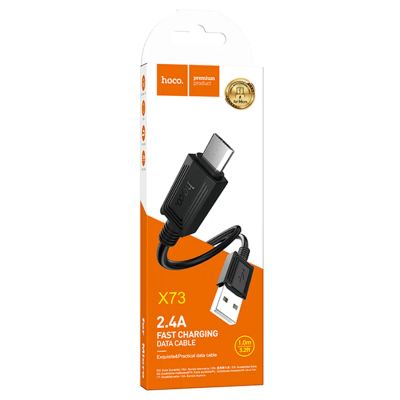 Лот: 23541968. Фото: 1. Кабель micro USB Hoco X73 1 метр... Зарядные устройства, блоки питания, адаптеры сетевые для смартфонов