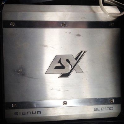 Лот: 5049038. Фото: 1. ESX SE2100 signum + ёмкость 1... Усилители