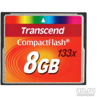 Лот: 8289367. Фото: 1. Карта памяти Compact Flash 8 Gb... Карты памяти