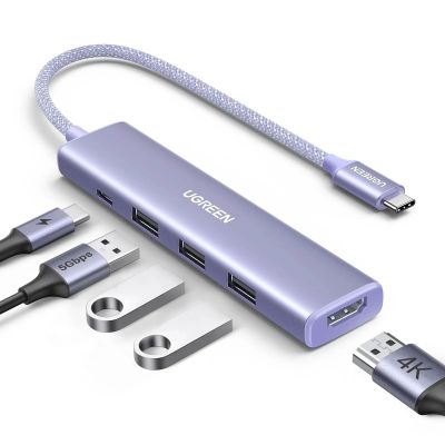 Лот: 24664874. Фото: 1. USB-хаб UGREEN CM478 (35582) USB-C... USB хабы
