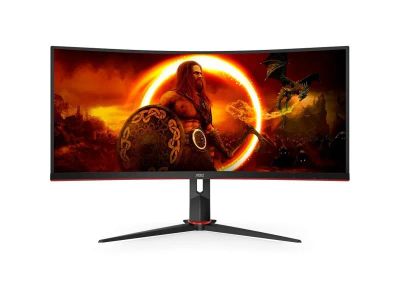 Лот: 25397198. Фото: 1. Монитор AOC CU34G2XP. ЖК-мониторы