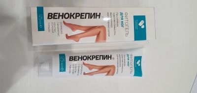 Лот: 9425090. Фото: 1. Венокрепин фитогель косметический... Уход за телом