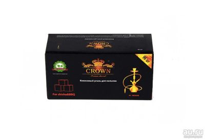 Лот: 12986723. Фото: 1. Уголь для кальяна CROWN 96. Аксессуары и запчасти для кальянов