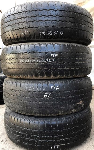Лот: 13964234. Фото: 1. Шина 265/65 R17 265/65/17 Bridgestone... Шины